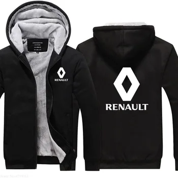 

new 2019 Renault Hoodies Hoody Jacket Winter Pullover Mans Unisex Casual Wool Liner Fleece Men Coat Renault High quality S-5XL