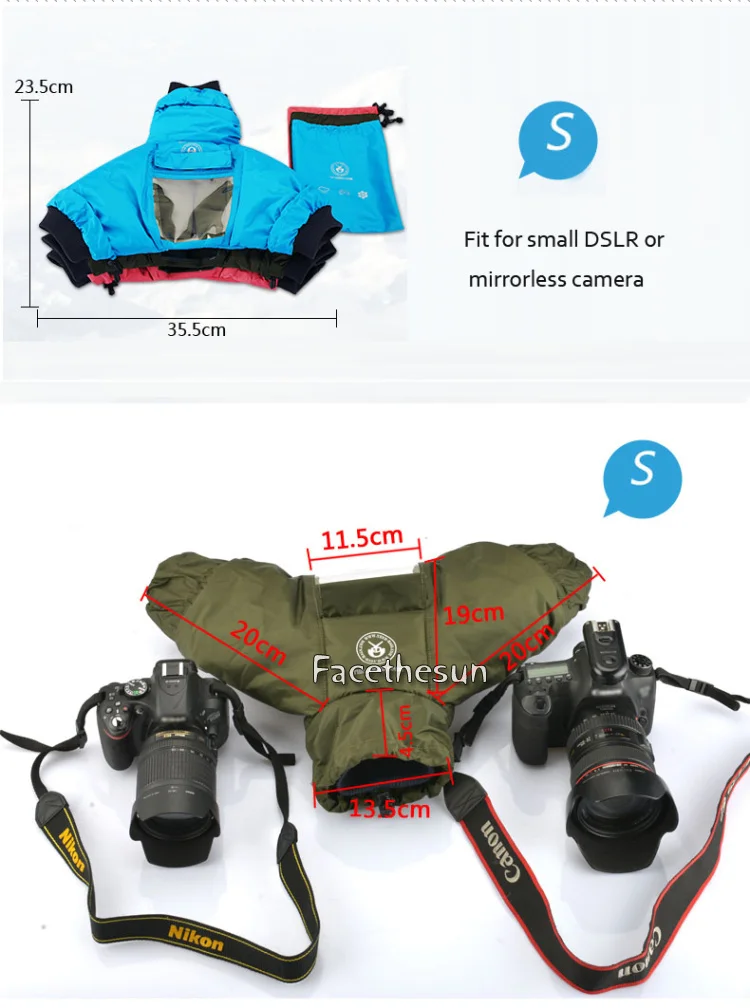 DSLR Warm cover sleeve YE702-7