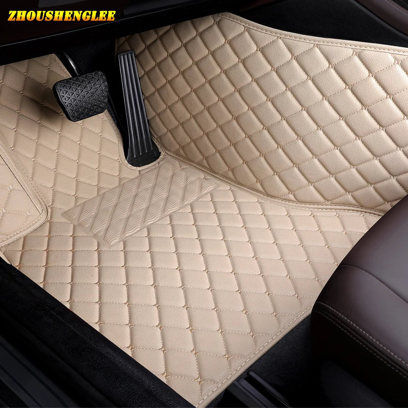 

Custom car floor mats for Toyota 86 CHR CROWN Zelas Previa Land Cruiser Prado WISH Venza Fortuner Sienna Tundra auto foot mats
