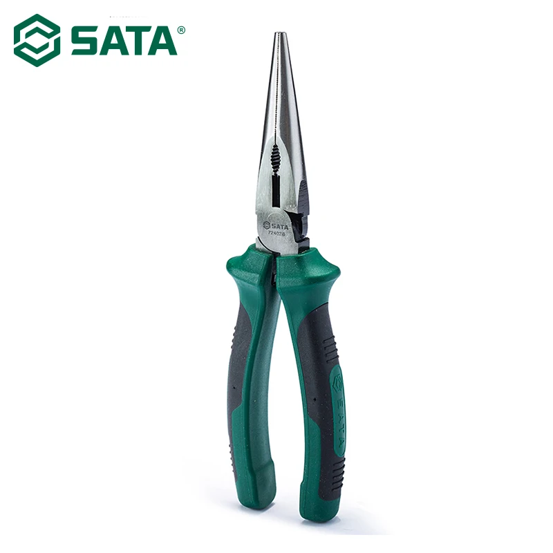 Инструмент SATA 8 &quotвысокое плечо длинный нос плоскогубцы тиски режущий резак