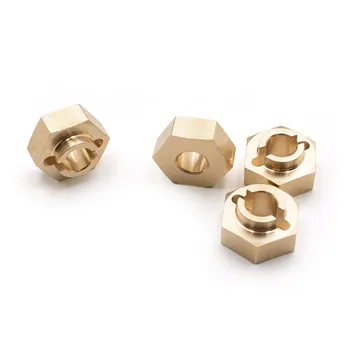 

Metal Brass 12mm Hex Screw Shaft Hex Adapter for Axial Capra UTB RC Car Parts Accessories
