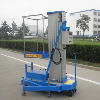 

Aerial Work Mast Aluminum Mobile Working Platform Lift