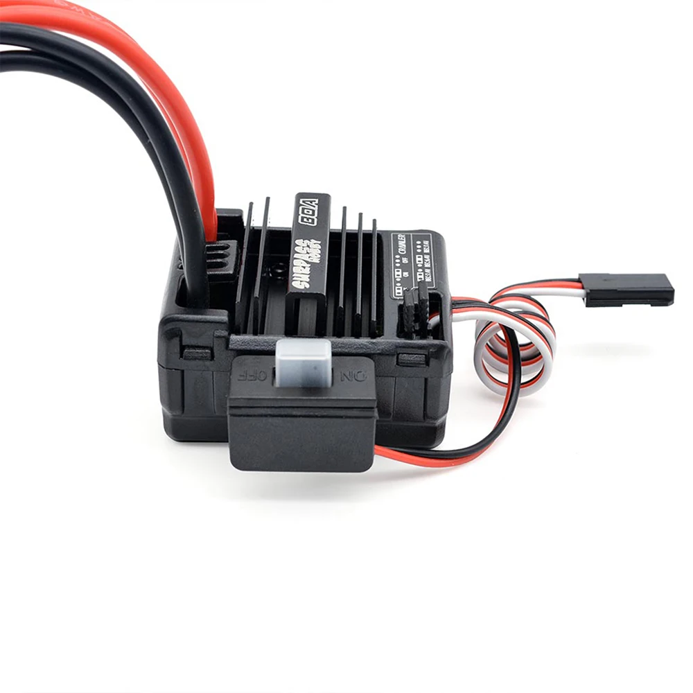 Dissipateur thermique de l'ESC 80A Brossé SURPASSHOB BY, compatible Wltoys 124019