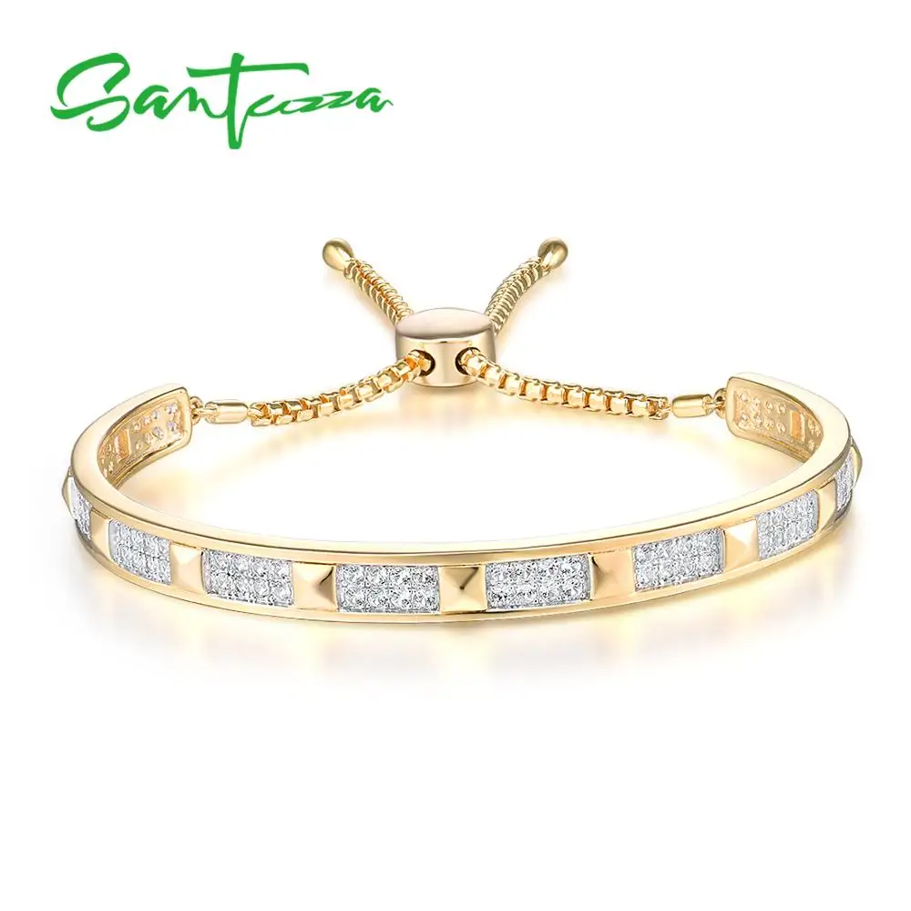 SANTUZZA Silver Bracelet For Women Authentic 925 Sterling Silver