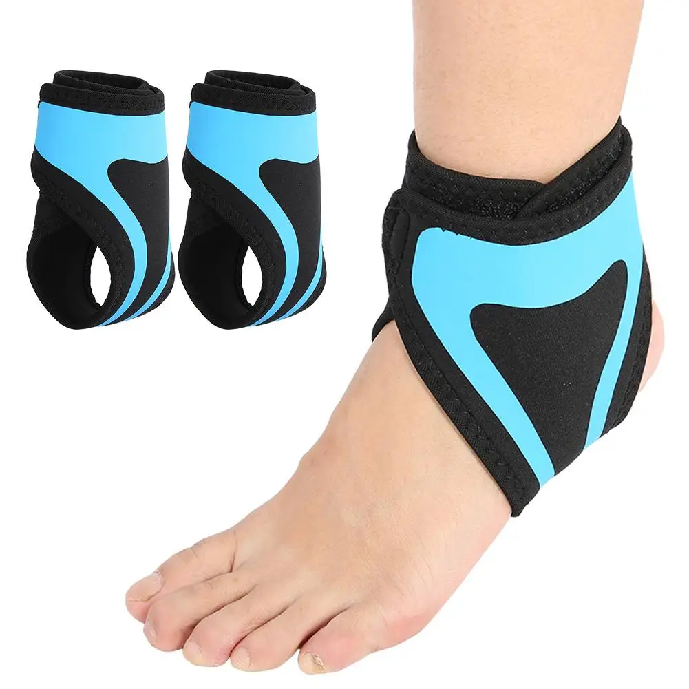 1 Pair Ankle Support Foot Feet Brace Bandage Protector Running Sports Accessory