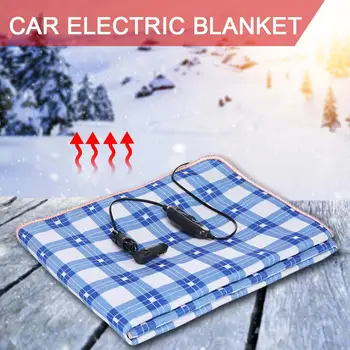 

Car Electric Heating Blanket With Cigarette Lighter Electric Heating Electric Heating Cushion Washable Overheating Protection