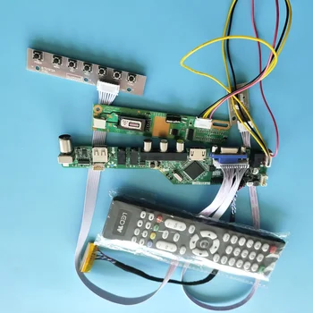 

for B121EW03 V9 Controller Board 1 lamps 12.1" USB Interface Module Digital Signal Resolution TV AV VGA HDMI 20pin 1280X800