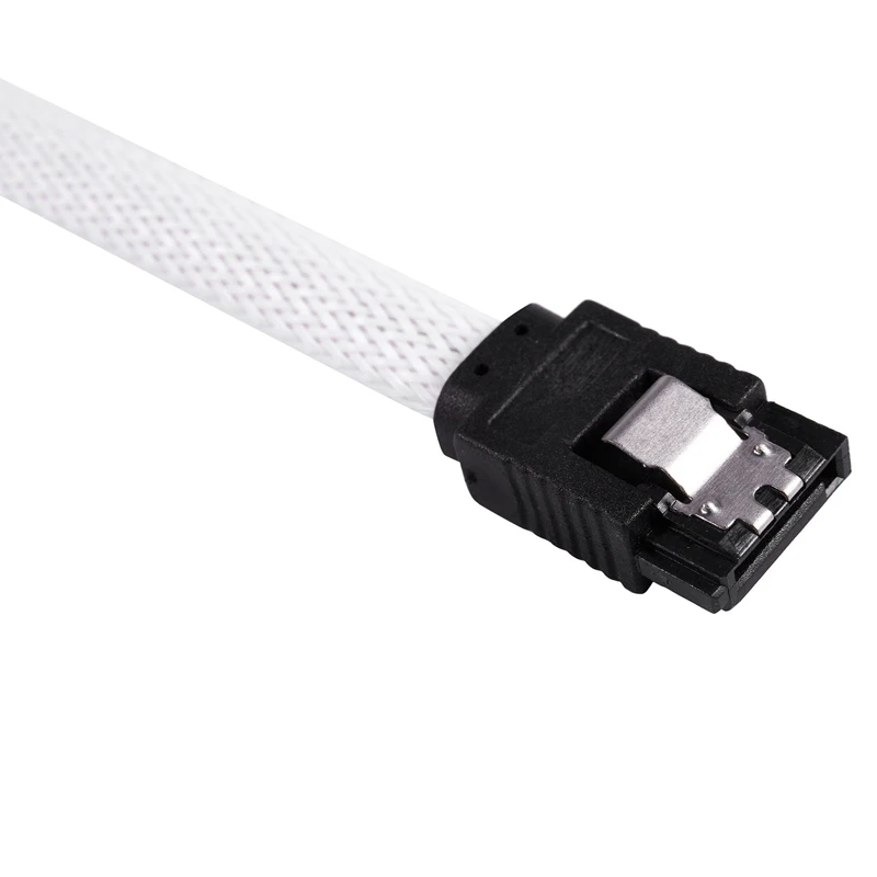 AAAE Top-2Pcs 50 см SATA 3,0 III SATA3 7 pin кабель для передачи данных 6 ГБ/сек. SSD Кабели HDD жесткий диск шнур для передачи данных с нейлоновыми рукавами премиум-класса