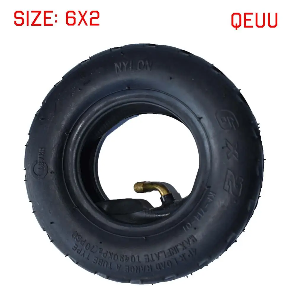 6X2 внутренняя труба и внешняя шина 6 дюймов скутер шина и 6x2 пневматическая шина Тележка Электрический скутер пневматическая шина