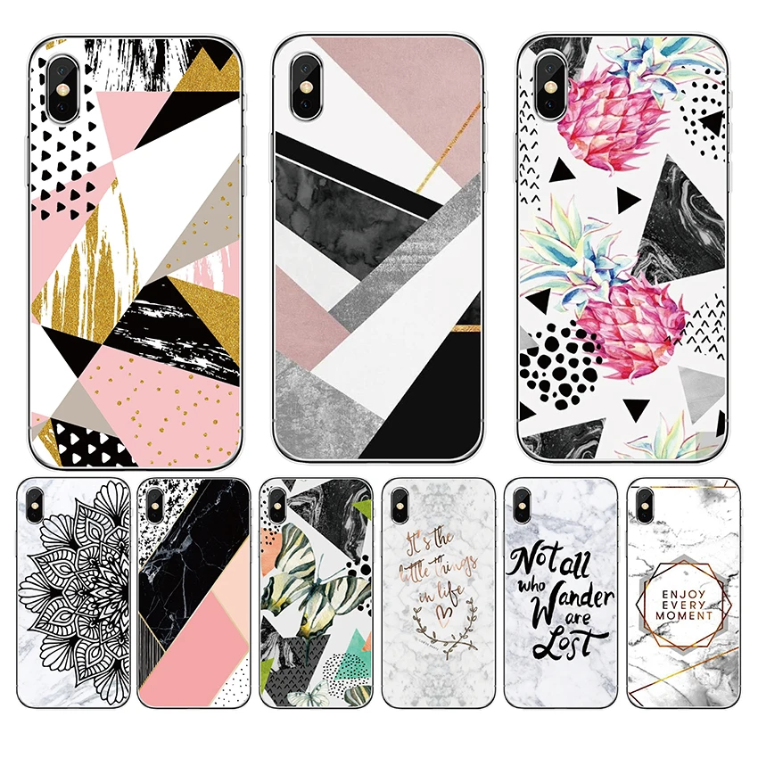 Чехол для Coque Moto G8 G 5G plus P50 G7 Power lite E6 play E6s E 2020 мягкий чехол из ТПУ под мрамор 8