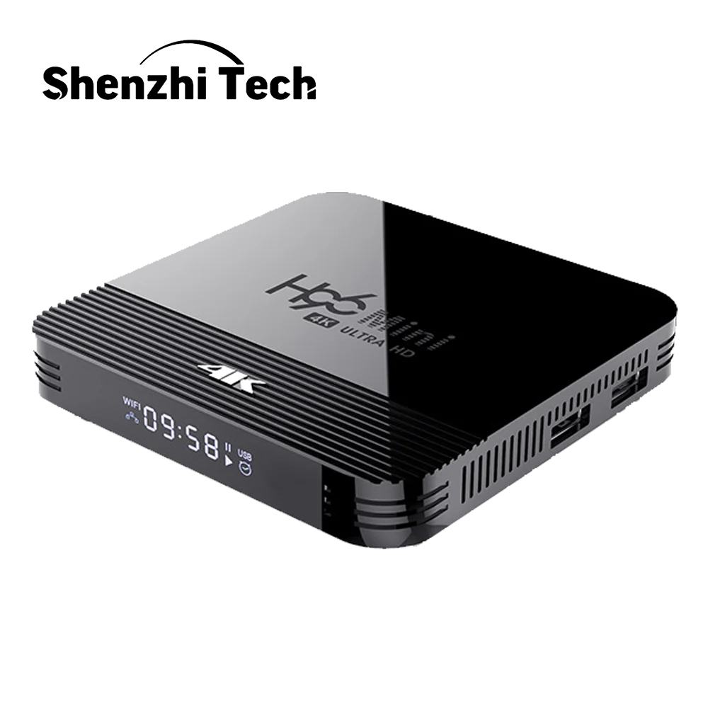 

2020 Smart TV Box M3u QHDTV Rockchip RK3228A Android 9.0 Set-Top Boxes 2GB RAM 16GB ROM H96 Mini 4K 2.4G/ 5G WIFI Bluetooth