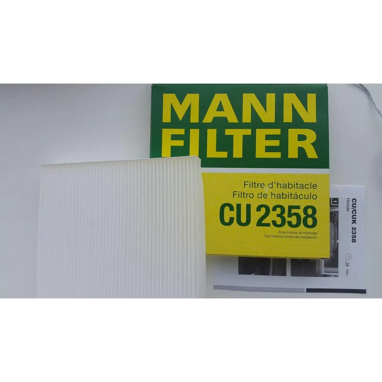 Mann CU2358 Салонный фильтр