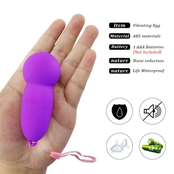EXVOID Egg Vibrator Magic Wand Clitoris Stimulator G-spot Massager Sex Toys for Women Dildo Vibrating Bullet Strong Vibration 3