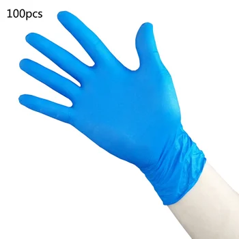 

100Pcs Disposable Universal Gloves Latex Dishwashing/Kitchen/Medical /Work/Rubber/GardenElasticit Gloves For Left And Right Hand