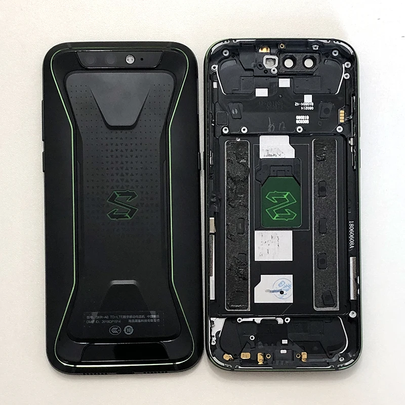 Axisinternational для 5,9" Xiaomi Black SharkBack Аккумулятор Чехол Корпус+ объектив для рамы камеры Blackshark SKR-H0 SKR-A0
