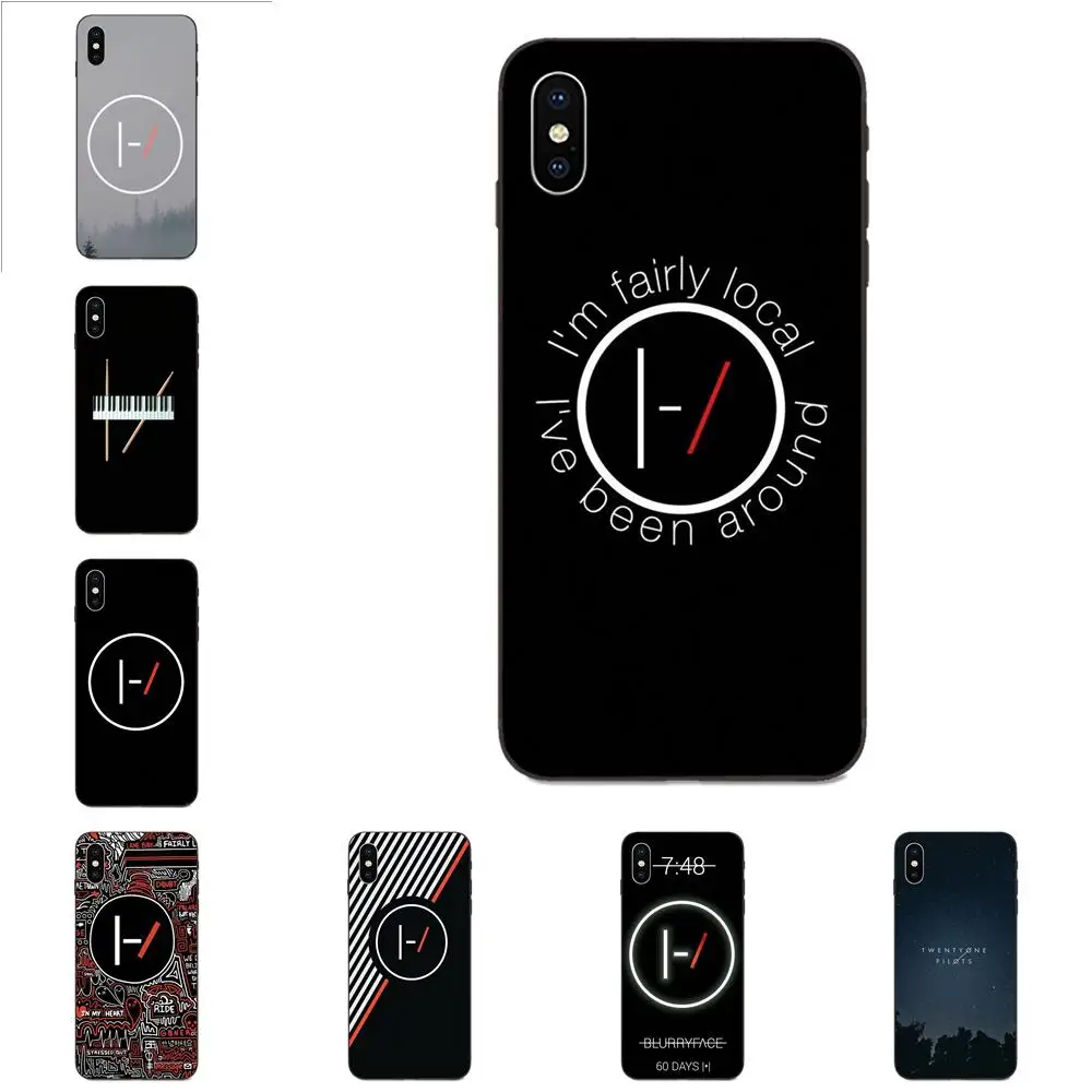 Чехлы из ТПУ для Xiaomi mi x Max Note 2 2S 3 5X6 6X8 9T SE A1 A2 A3 CC9e Lite Play Pro F1 Популярные Twenty One Pilots |