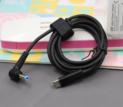 Adattatore Di Ricarica USB-C Femmina A 5.5mm X 1.7mm Per Laptop Acer 65W