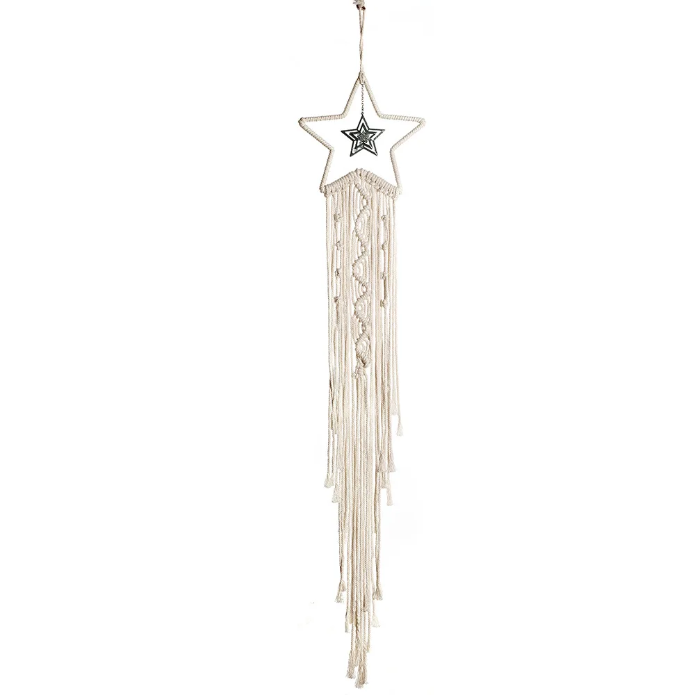 2020 Nordic Star Decoration Macrame Tapestry Wall Hanging Bohemian Handmade Knitted Wall Accents Tapestries Art Boho Home Decor 2020 Nordic Star Decoration Macrame Tapestry Wall Hanging Bohemian Handmade Knitted Wall Accents Tapestries Art Boho Home Decor