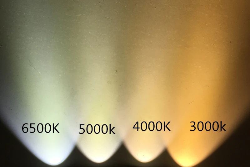 6500K 5000K 4000K 3000K