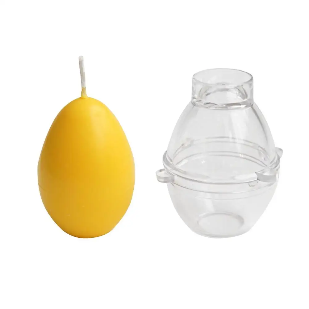 Egg Candle Mold 2.7*2.5 Inch Egg Size DIY Candle Making Mold Reusable