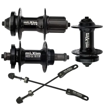 

MTB Mountain Bike Folding BMX Aluminum Alloy Cassette Fleewheel Freewheel 32/36 Hole Disc Brake Ball Beads Hub