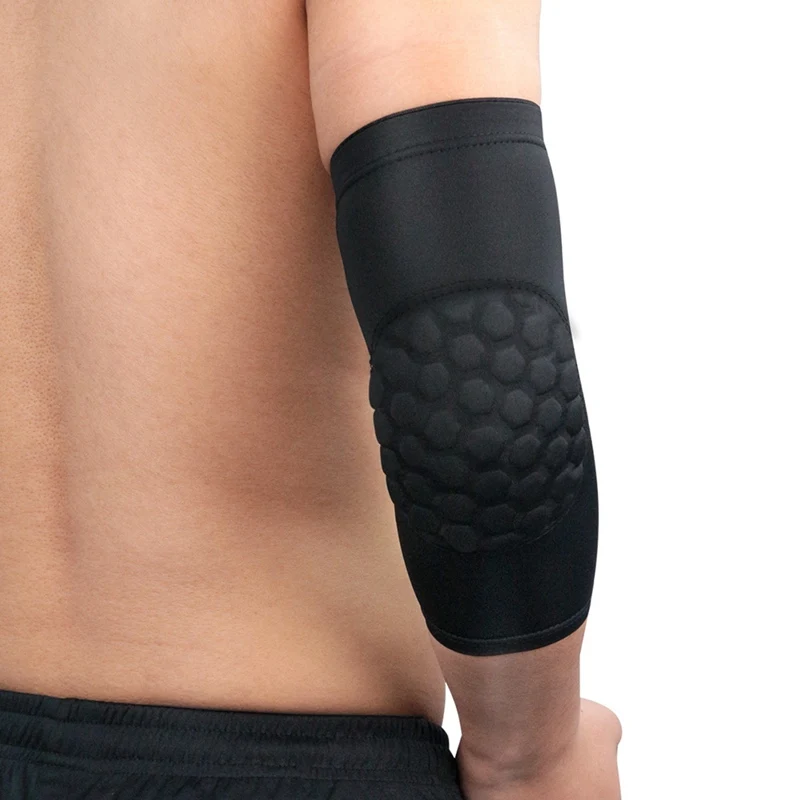 Противоскользящие скользкие защитные рукава для рук 0 налокотники компрессионные налокотники рукава для упражнений спортивные защитные фиксаторы для фитнеса