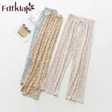 Fdfklak Модальные Женские домашние штаны пижамные штаны для сна штаны Домашняя одежда весенне-осенние штаны для отдыха для женщин, большие размеры m-xxl