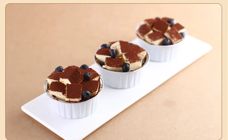 50pcs 125ml round cake baking mold aluminum foil baking bowl pudding mousse tin paper cup party birthday wedding favor decor cup