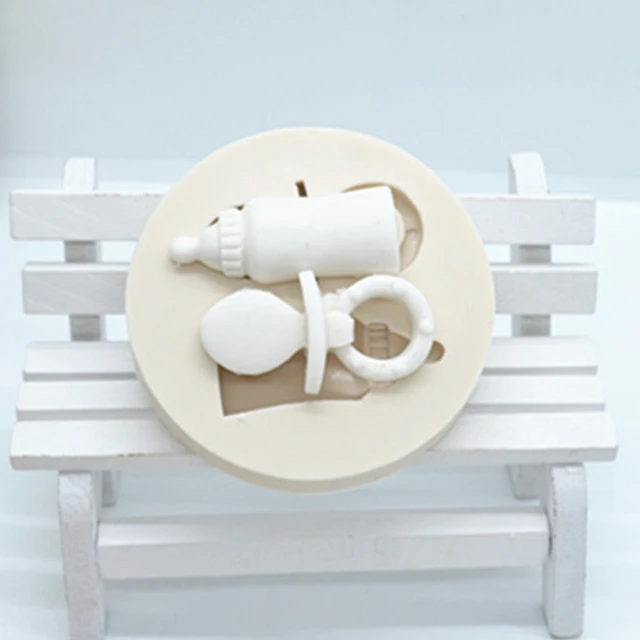 Baby Palack Mellbimbó Alakú Torta Fondant Formák Sütőszerszámok Sütemények Szilikon Penész Csokoládé Dekorációs Eszközök M943 - Image 3