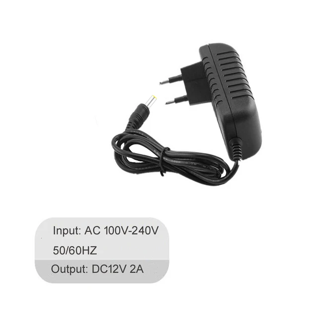 Cavo Di Alimentazione Adattatore 12V 2A 2000mA 24W Di Alta - Foto 8