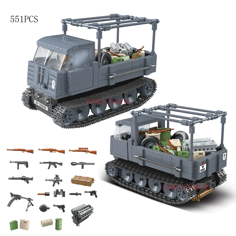 Мировая война 2 WW2 солдат бронированный автомобиль KV-1 rc Танк военный спецназ армии строительные блоки кирпичи собрать детей рождественские игрушки