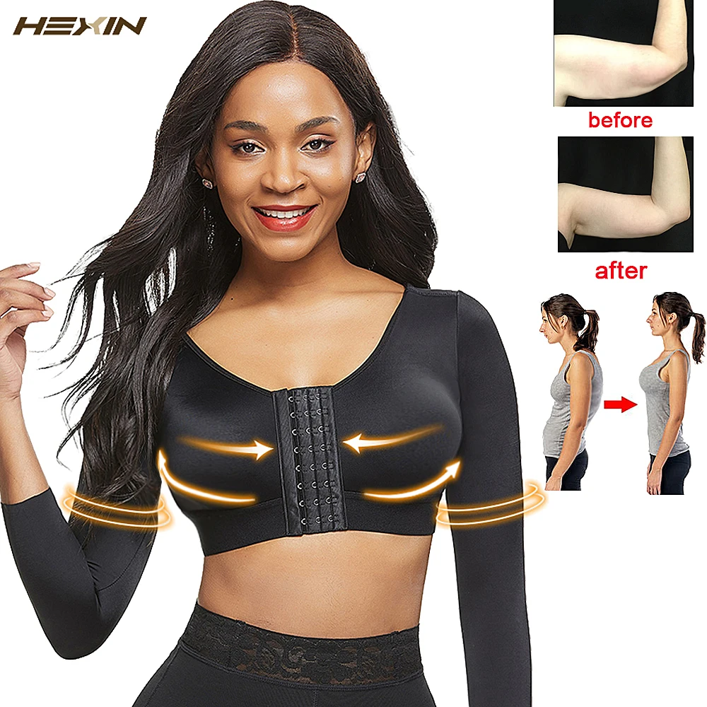 Body Shaper Women slimming Arm Sculpting Corset Back Shoulder Corrector Post-op Bra Shapewear