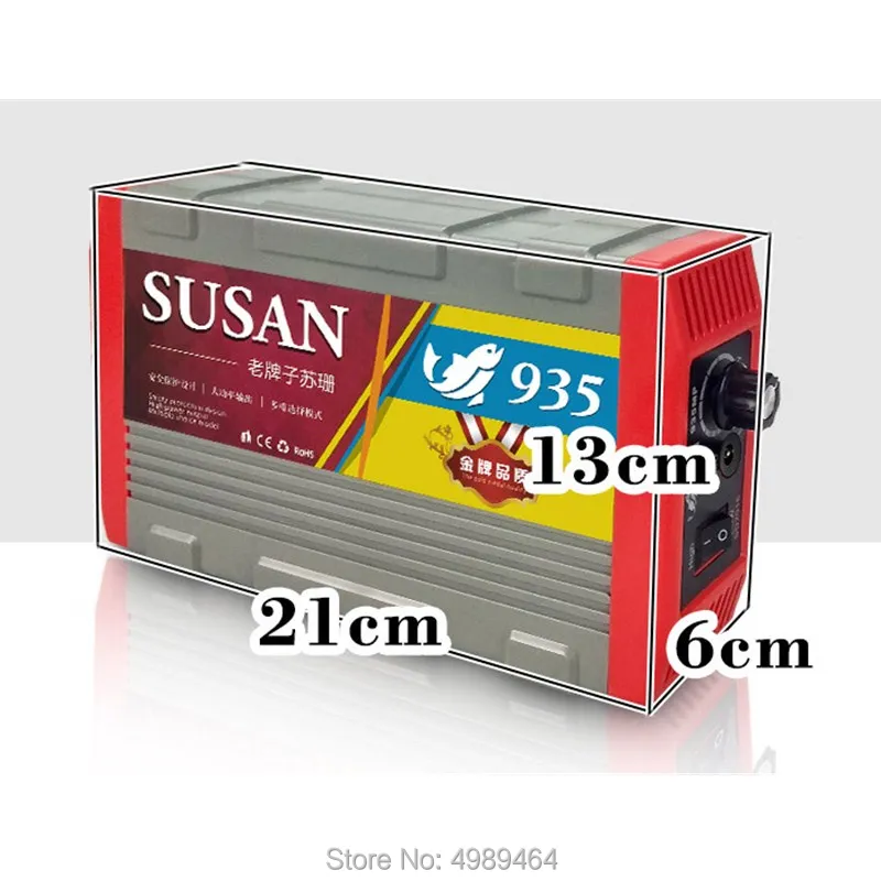 SUSAN-935MP Синусоидальная волна инвертор головка наивысшей мощности 12V 1200W электронный усилитель мощности Экономия комплект машина рыбной ловли