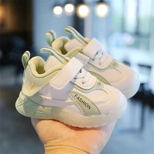 

Girls' Baby Breathable Casual Shoes Boys' Toddler Shoes Soft Sole Single Shoes Children's Led Tennis Children From 2 to 7 Years