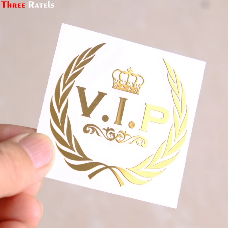 

Три Ratels MT-043 #56*58 мм Смешные автомобильные наклейки Vip-Корона из металла золотого, Никель наклейки для автомобиля и наклейки на авто наклейки