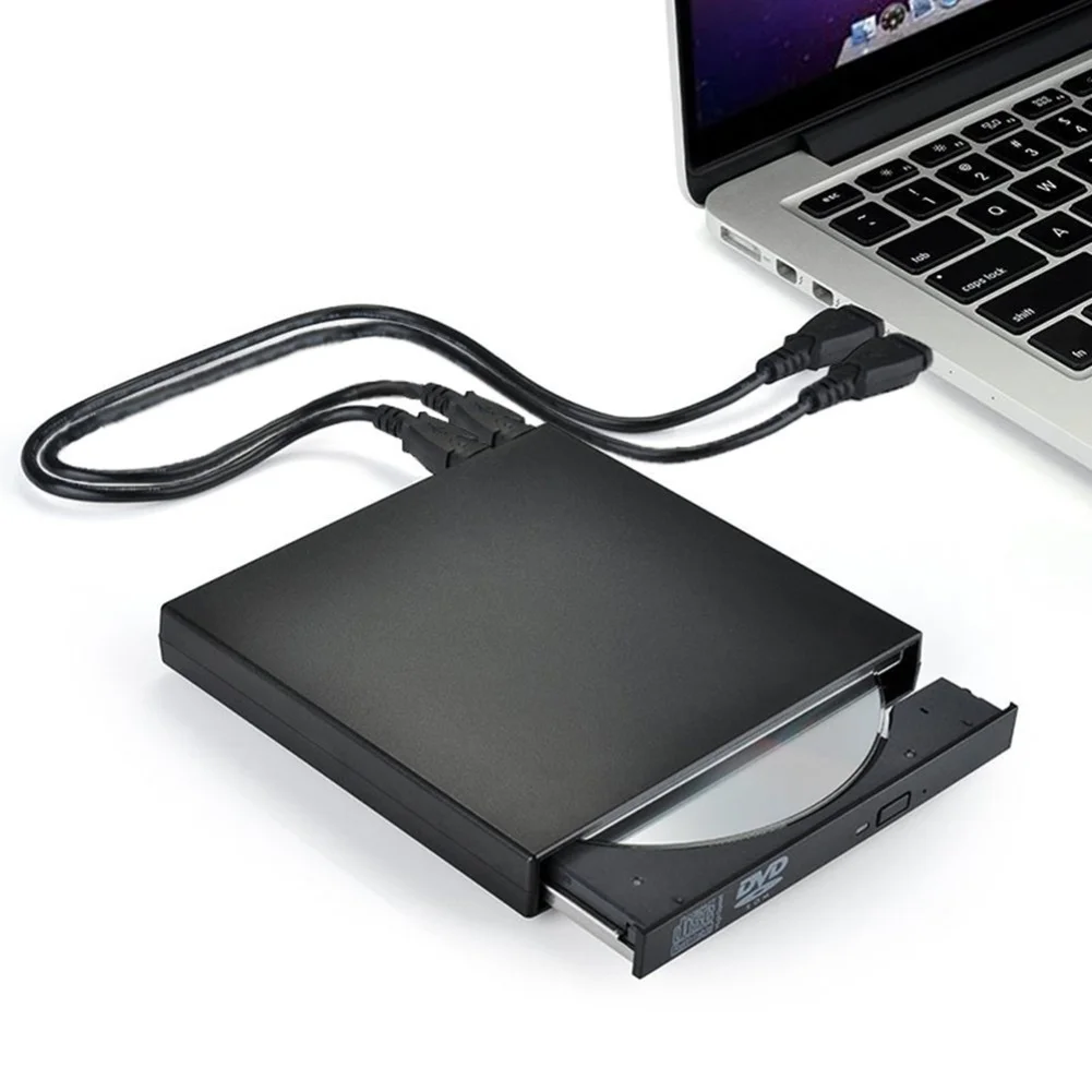 1MB USB DVD External Drive CD VCD DVD Player Optical Drive Writer for PC Desktop Computer 2