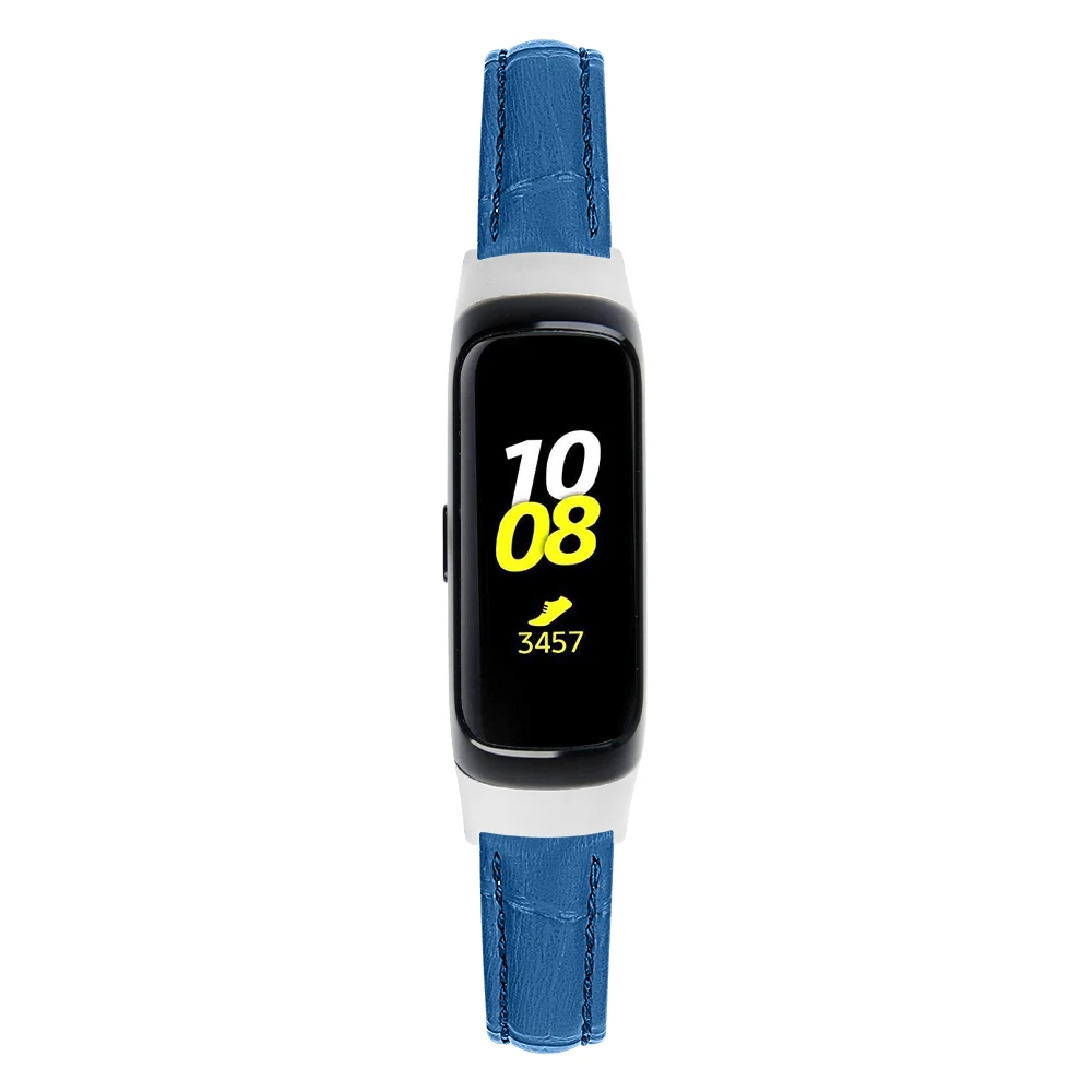 Сменный кожаный ремешок на запястье для samsung Galaxy fit SM-R370 браслет часы браслеты аксессуары