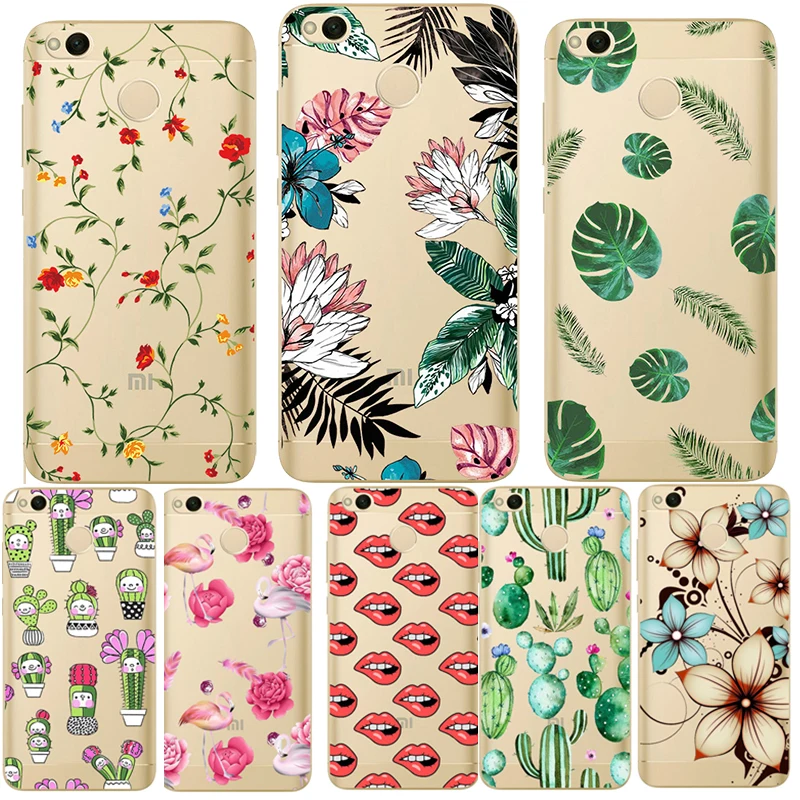 Case For Xiaomi Redmi 4x 4 x Cases Full Protection Soft tpu Silicone Back Cover Phone shell bumper Coque soft TPU |
