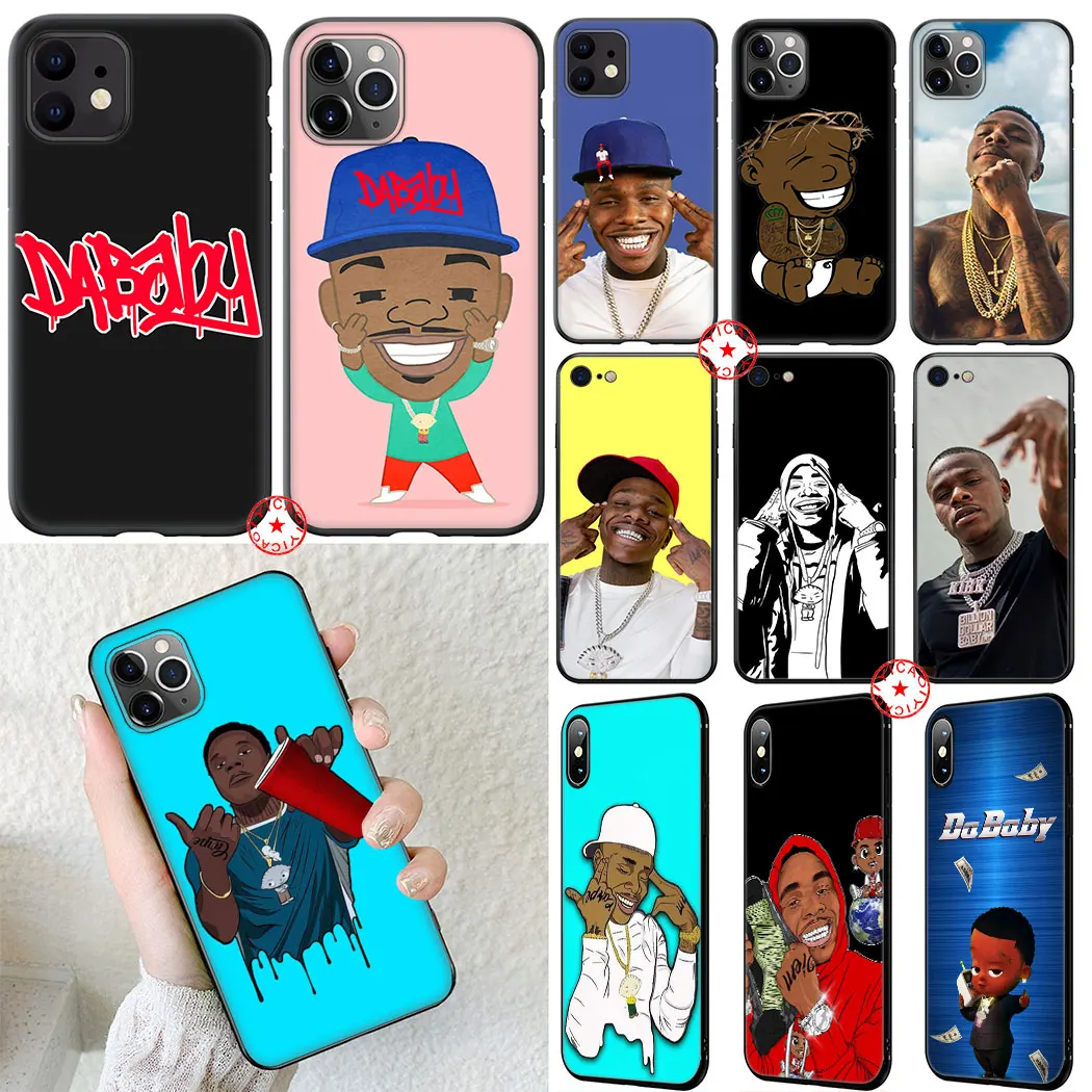 Силиконовый чехол Rapper aby dabsoft для iPhone 11 Pro XR X XS Max 6 6S 7 8 Plus 5 5S SE | Мобильные телефоны и