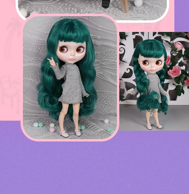 Premium Custom Neo Blythe Tam Kıyafetli Bebek 16 Kombo Seçeneği 17