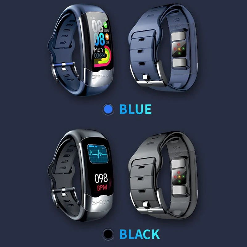 ABKT-spovan H02 Bluetooth браслет G сенсор для женщин физиологический пульсометр измеритель артериального давления Шагомер фитнес-трекер Смарт