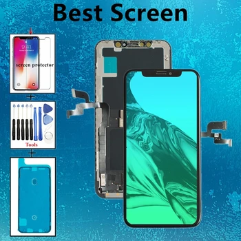 

Replacement Parts Display for iPhone XS X Max LCD Digitizer Touch Lens Screen Assembly with Frame, TFT