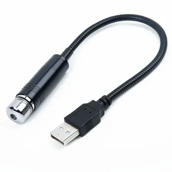 

Ambient Atmosphere lamp LED USB Purple Roof Night 5 V Auto Car Interior