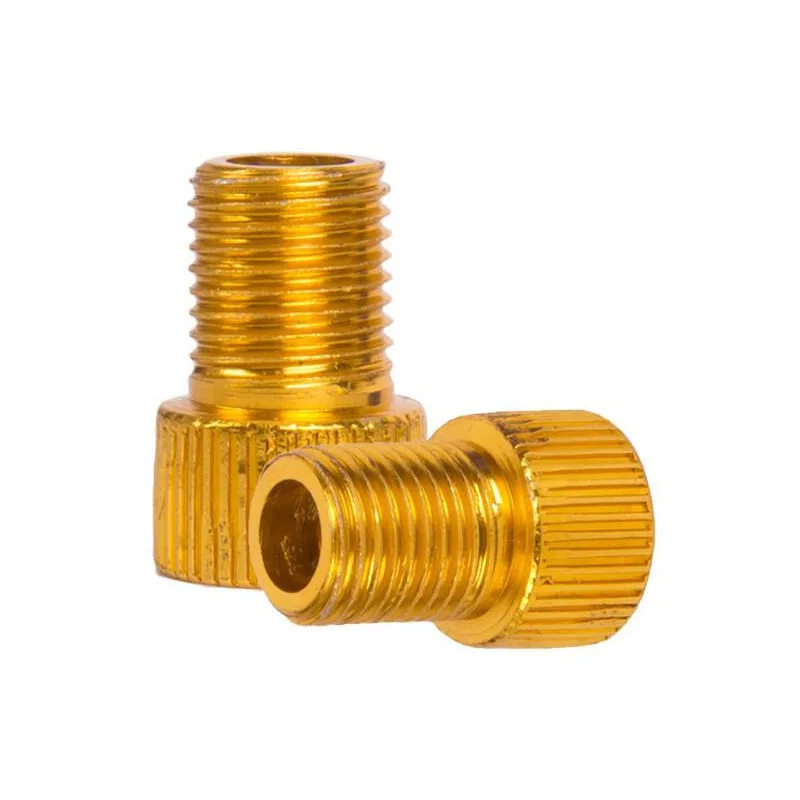 Bicycle Valve Presta To Schrader Valve Converter Adapter FV Converter AV 10 Colors Road Bike Adapter