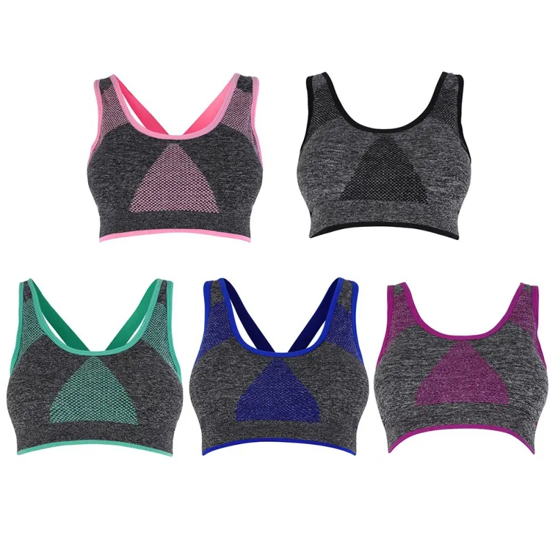 

Women's Wire Free Sport Bras Beautiful Back Fasting Dry Bras For Running Exercise Yoga