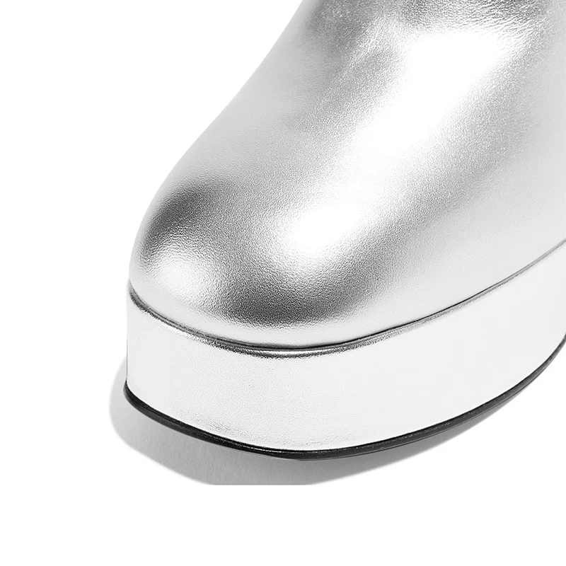 silver_metallic_platform_boots_tri_buckles_chunky_heel_ankle_boots_2_