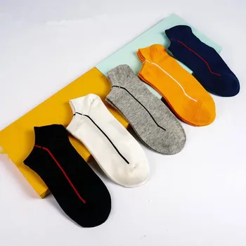 

5 Pairs Men Cotton Socks High Quality Casual Breathable Male Solid Solor Comfortable Short Ankle Socks Summer Autumn Fashions