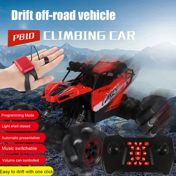 

Xmas Stunt RC Car Gesture Sensing Twisting VehicleDrift Car Driving Toy Remote Gifts Kids toys Juguetes brinquedos игрушки