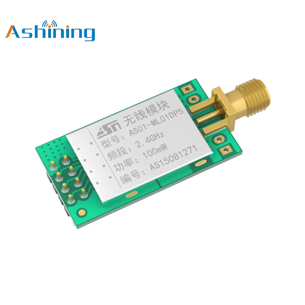 

2.4GHz Remote Sensor SPI TX RX Rf Transmitter Receiver Module AS01-ML01DP5 Ashining