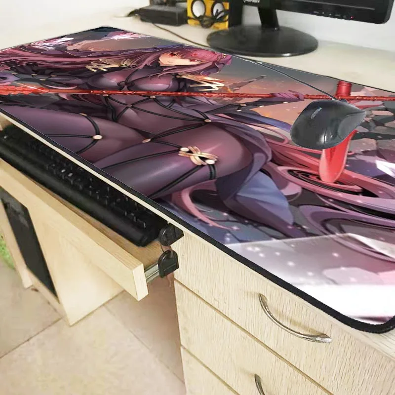 Mairuige аниме сексуальные девушки Fate Grand Order большой игровой коврик для мыши геймер большой коврик для мыши компьютерный коврик для мыши Клавиатура Настольный коврик для игры